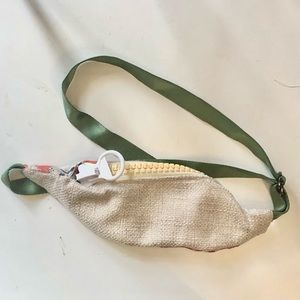 Fanny Pack to make a statement.  It is handmade in NC, from reclaimed fabric.